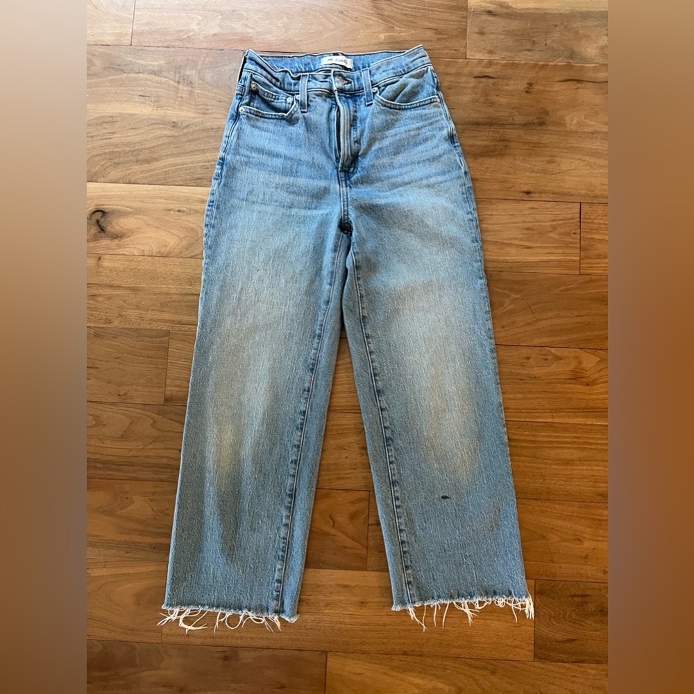 Madewell Jeans - the perfect wide leg vintage Jean